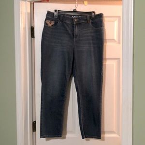 Chico’s Platinum ankle jeans